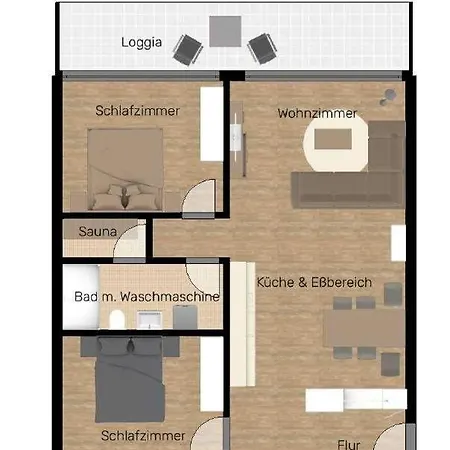 Appartement Strandidylle Mit Sauna Und Meerblick Binz