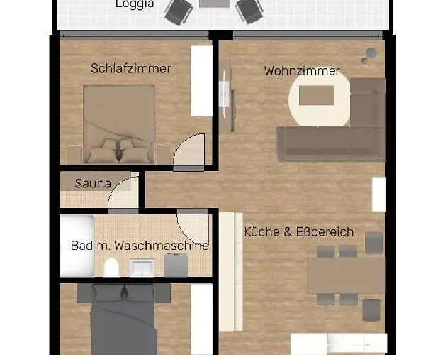 Apartment Strandidylle Mit Sauna Und Meerblick Binz